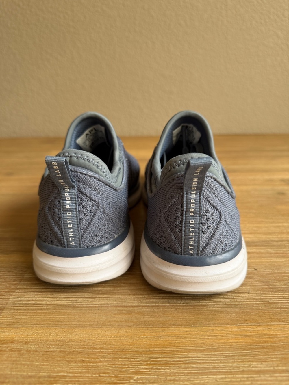 APL Women's Gray Knit Slip-On Athletic Sneakers - Picture 9 of 11